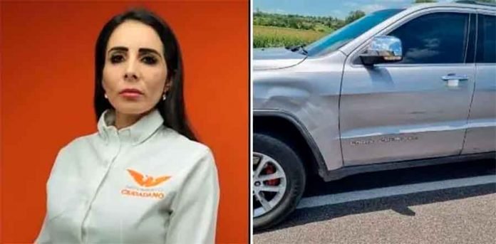 La alcaldesa de Moroleón Alma Denisse Sánchez supuestamente fue