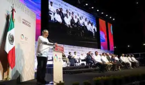 Más reflectores para el secretario de gobernación; inauguró el Tianguis Turístico México Más reflectores para el secretario de gobernación; inauguró el Tianguis Turístico México