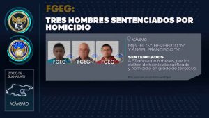 En juicio oral, tres homicidas son sentenciados a 37 años con 6 meses En juicio oral, tres homicidas son sentenciados a 37 años con 6 meses