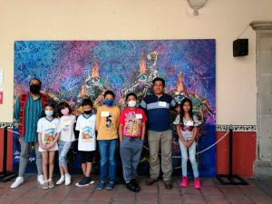 Hacen clase de elaboración de máscaras por el día de San Juan Hacen clase de elaboración de máscaras por el día de San Juan