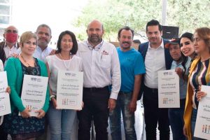 Asiste César Prieto a entrega de apoyos “Confío en ti” Asiste César Prieto a entrega de apoyos “Confío en ti”