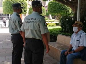 Guardia nacional hace proximidad social en Irapuato Guardia nacional hace proximidad social en Irapuato