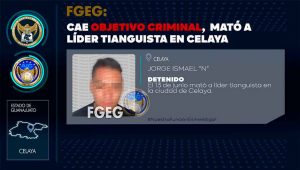 Objetivo generador de violencia ha sido detenido Objetivo generador de violencia ha sido detenido