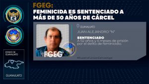 JUAN ALEJANDRO “N” le quitó la vida a su pareja. Apuñaló su corazón y pulmón hasta asesinarla, ahora pagará con más de 50 años en la cárcel JUAN ALEJANDRO “N” le quitó la vida a su pareja. Apuñaló su corazón y pulmón hasta asesinarla, ahora pagará con más de 50 años en la cárcel