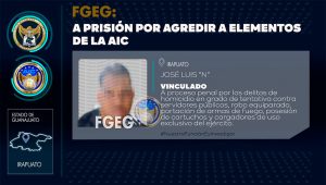 En la cárcel criminal que intentó privar de la vida a elementos de la AIC que lo enfrentaron, el lunes 01 de agosto, en Irapuato En la cárcel criminal que intentó privar de la vida a elementos de la AIC que lo enfrentaron, el lunes 01 de agosto, en Irapuato
