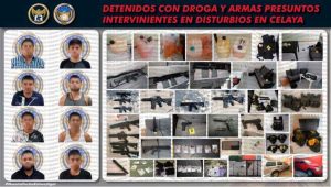 Derivado de actos de investigación en Celaya, la Fiscalía General del Estado logró la captura de un grupo delictivo organizado. Derivado de actos de investigación en Celaya, la Fiscalía General del Estado logró la captura de un grupo delictivo organizado.