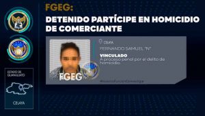 Es detenido segundo implicado en el homicidio de un comerciante a quien tablearon y asesinaron, en Celaya Es detenido segundo implicado en el homicidio de un comerciante a quien tablearon y asesinaron, en Celaya