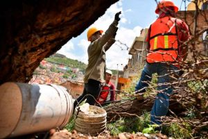 Interviene Gobierno Municipal pronto ante caída de árbol en Cinco Señores Interviene Gobierno Municipal pronto ante caída de árbol en Cinco Señores
