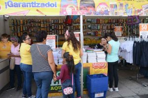 Alistan feria del regreso a clases Alistan feria del regreso a clases