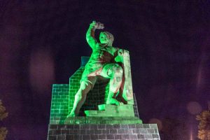 Iluminan monumentos en Guanajuato por los adultos mayores Iluminan monumentos en Guanajuato por los adultos mayores
