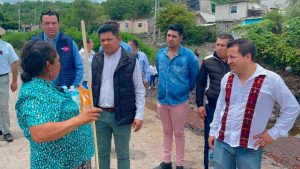 Supervisan zonas afectadas por lluvias autoridades municipales y de SEDESHU Supervisan zonas afectadas por lluvias autoridades municipales y de SEDESHU