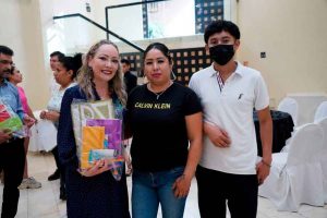 “En Guanajuato, nadie se queda sin estudiar”: Samantha Smith “En Guanajuato, nadie se queda sin estudiar”: Samantha Smith