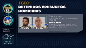 Detenidos dos sujetos que irrumpieron en un velorio en Jaral del Progreso y asesinaron a cuatro personas Detenidos dos sujetos que irrumpieron en un velorio en Jaral del Progreso y asesinaron a cuatro personas