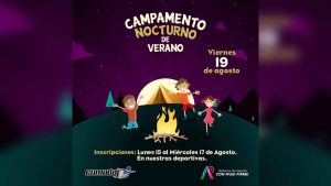 Invitan a participar en campamento nocturno de verano Invitan a participar en campamento nocturno de verano
