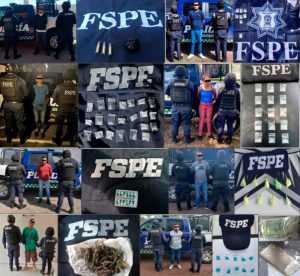 En la semana del 22 al 28 de agosto, se aseguraron 107 mil 990 dosis de drogas, 45 armas de fuego y 32 mil 955 litros de hidrocarburo sustraído de manera ilegal En la semana del 22 al 28 de agosto, se aseguraron 107 mil 990 dosis de drogas, 45 armas de fuego y 32 mil 955 litros de hidrocarburo sustraído de manera ilegal