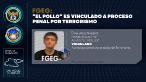 Sujeto que arrojó recipientes de vidrio con gasolina e incendió un vehículo y un inmueble el pasado 9 de agosto en San Miguel de Allende, fue detenido por la Fiscalía Estatal. Sujeto que arrojó recipientes de vidrio con gasolina e incendió un vehículo y un inmueble el pasado 9 de agosto en San Miguel de Allende, fue detenido por la Fiscalía Estatal.