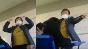 Profesora insulto a alumnos y es despedida Profesora insulto a alumnos y es despedida