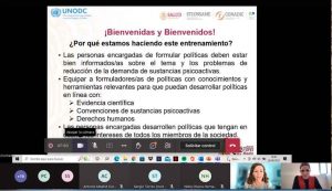 Sistema de Salud Gto se suma a capacitación para formuladores de políticas sobre prevención y tratamiento de los trastornos por consumo de sustancias psicoactivas Sistema de Salud Gto se suma a capacitación para formuladores de políticas sobre prevención y tratamiento de los trastornos por consumo de sustancias psicoactivas
