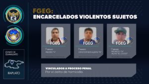 En la cárcel, por homicidio, tres integrantes de una célula criminal, generadores de violencia en la zona de Irapuato. En la cárcel, por homicidio, tres integrantes de una célula criminal, generadores de violencia en la zona de Irapuato.