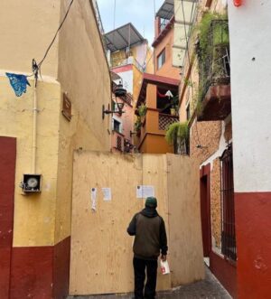 Clausuran el famoso «Callejón del Beso» Clausuran el famoso «Callejón del Beso»