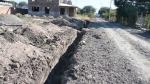 Construcción de drenaje sanitario en Joya de Calvillo Construcción de drenaje sanitario en Joya de Calvillo