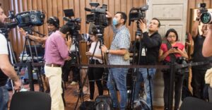 Periodistas piden alto a hostigamiento por parte de AMLO Periodistas piden alto a hostigamiento por parte de AMLO