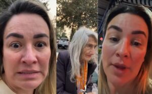 María José ayuda a adulta mayor con demencia María José ayuda a adulta mayor con demencia