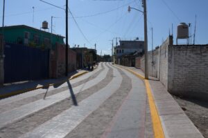 Calle Miguel Hidalgo, Obra de calidad en San José de Peralta Calle Miguel Hidalgo, Obra de calidad en San José de Peralta