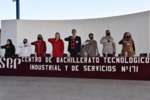 Chío Cervantes inaugura Ciclo Escolar Febrero – Julio en CBTis 171 Chío Cervantes inaugura Ciclo Escolar Febrero – Julio en CBTis 171