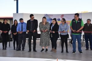 Chío Cervantes inaugura Muestra Profesiográfica en CBTis 171 Chío Cervantes inaugura Muestra Profesiográfica en CBTis 171