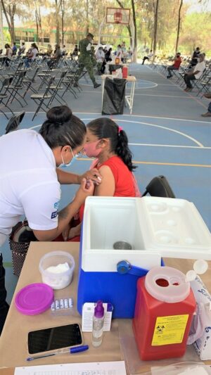 SSG casi por terminar la vacunación contra la influenza temporada 2022 -2023. SSG casi por terminar la vacunación contra la influenza temporada 2022 -2023.
