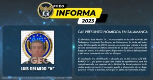 CAE PRESUNTO HOMICIDA EN SALAMANCA CAE PRESUNTO HOMICIDA EN SALAMANCA