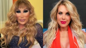 Lorena Herrera y Lyn May se hacen de palabras por los atuendos que utilizan Lorena Herrera y Lyn May se hacen de palabras por los atuendos que utilizan