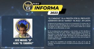 “EL CABAÑAS” VA A PRISIÓN POR EL PRESUNTO ASESINATO DE SU «AMIGO» “EL RULI”, EN LEÓN “EL CABAÑAS” VA A PRISIÓN POR EL PRESUNTO ASESINATO DE SU «AMIGO» “EL RULI”, EN LEÓN