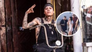 Santa Fe Klan es captado por segunda ocasión con misteriosa mujer… Santa Fe Klan es captado por segunda ocasión con misteriosa mujer…