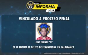Va a prisión presunto feminicida, acusado de arrojar a su pareja desde un vehículo en movimiento, en la carretera Valle de Santiago – Salamanca Va a prisión presunto feminicida, acusado de arrojar a su pareja desde un vehículo en movimiento, en la carretera Valle de Santiago – Salamanca