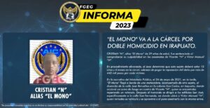 «EL MONO» VA A LA CÁRCEL POR DOBLE HOMICIDIO EN IRAPUATO «EL MONO» VA A LA CÁRCEL POR DOBLE HOMICIDIO EN IRAPUATO