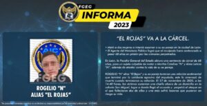 “EL ROJAS” VA A LA CÁRCEL. “EL ROJAS” VA A LA CÁRCEL.