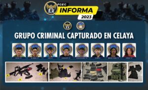 La Fiscalía General del Estado anuncia la desarticulación decélula criminal que operaba en Celaya La Fiscalía General del Estado anuncia la desarticulación decélula criminal que operaba en Celaya