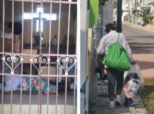 Sorprende mujer a una pareja que hizo su “casa” dentro de mausoleo de su papá Sorprende mujer a una pareja que hizo su “casa” dentro de mausoleo de su papá