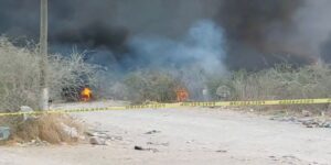 Monitorean los graves riesgos que pudo provocar el incendio en relleno sanitario Monitorean los graves riesgos que pudo provocar el incendio en relleno sanitario