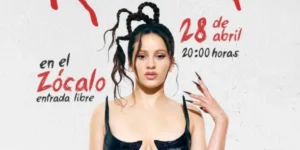 Hoy se presenta la Rosalía en el Zócalo de la CDMX Hoy se presenta la Rosalía en el Zócalo de la CDMX