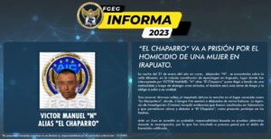 “EL CHAPARRO” VA A PRISIÓN POR EL HOMICIDIO DE UNA MUJER EN IRAPUATO “EL CHAPARRO” VA A PRISIÓN POR EL HOMICIDIO DE UNA MUJER EN IRAPUATO