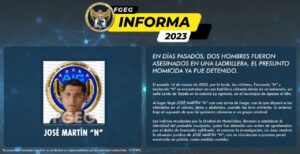 EN DÍAS PASADOS, DOS HOMBRES FUERON ASESINADOS EN UNA LADRILLERA, EL PRESUNTO HOMICIDA YA FUE DETENIDO EN DÍAS PASADOS, DOS HOMBRES FUERON ASESINADOS EN UNA LADRILLERA, EL PRESUNTO HOMICIDA YA FUE DETENIDO