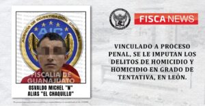 “El Chaquillo” se encuentra en prisión por asesinar a una mujer e intentar asesinar a un hombre en León “El Chaquillo” se encuentra en prisión por asesinar a una mujer e intentar asesinar a un hombre en León