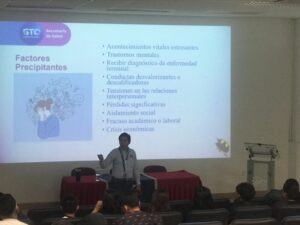 SSG inicia capacitaciones para estudiantes sobre identificación de riesgo suicida. SSG inicia capacitaciones para estudiantes sobre identificación de riesgo suicida.