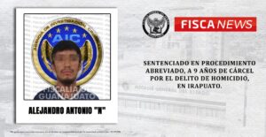 “EL JANDO” ES SENTENCIADO POR HOMICIDIO EN IRAPUATO “EL JANDO” ES SENTENCIADO POR HOMICIDIO EN IRAPUATO