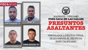 4 SUJETOS VAN A PRISIÓN 4 SUJETOS VAN A PRISIÓN