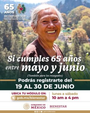 DEL 19 AL 30 DE JUNIO NUEVAS INCORPORACIONES A LA PENSIÓN DE ADULTOS MAYORES EN GUANAJUATO DEL 19 AL 30 DE JUNIO NUEVAS INCORPORACIONES A LA PENSIÓN DE ADULTOS MAYORES EN GUANAJUATO