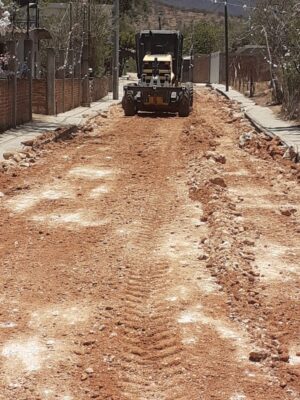 Rehabilitan calle Morelos, en la Comunidad de San Gregorio Rehabilitan calle Morelos, en la Comunidad de San Gregorio